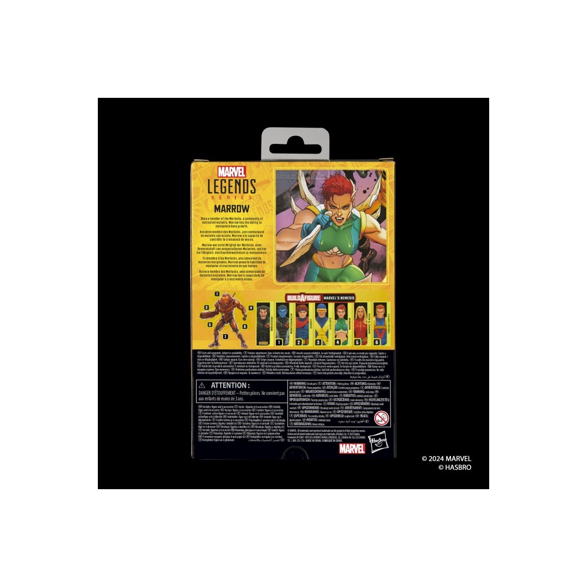Hasbro Marvel Serie Leggende X-Men - Midollo - Onda Nemesis