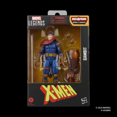 Hasbro Marvel Serie Leggende X-Men - Gambit AoA - Onda Nemesis
