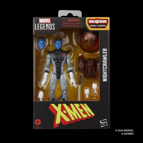 Hasbro Marvel Serie Leggende X-Men - Nightcrawler X-Force - Onda Nemesis