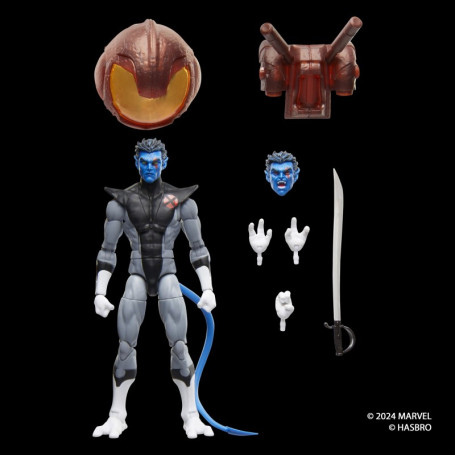 Hasbro Marvel Serie Leggende X-Men - Nightcrawler X-Force - Onda Nemesis