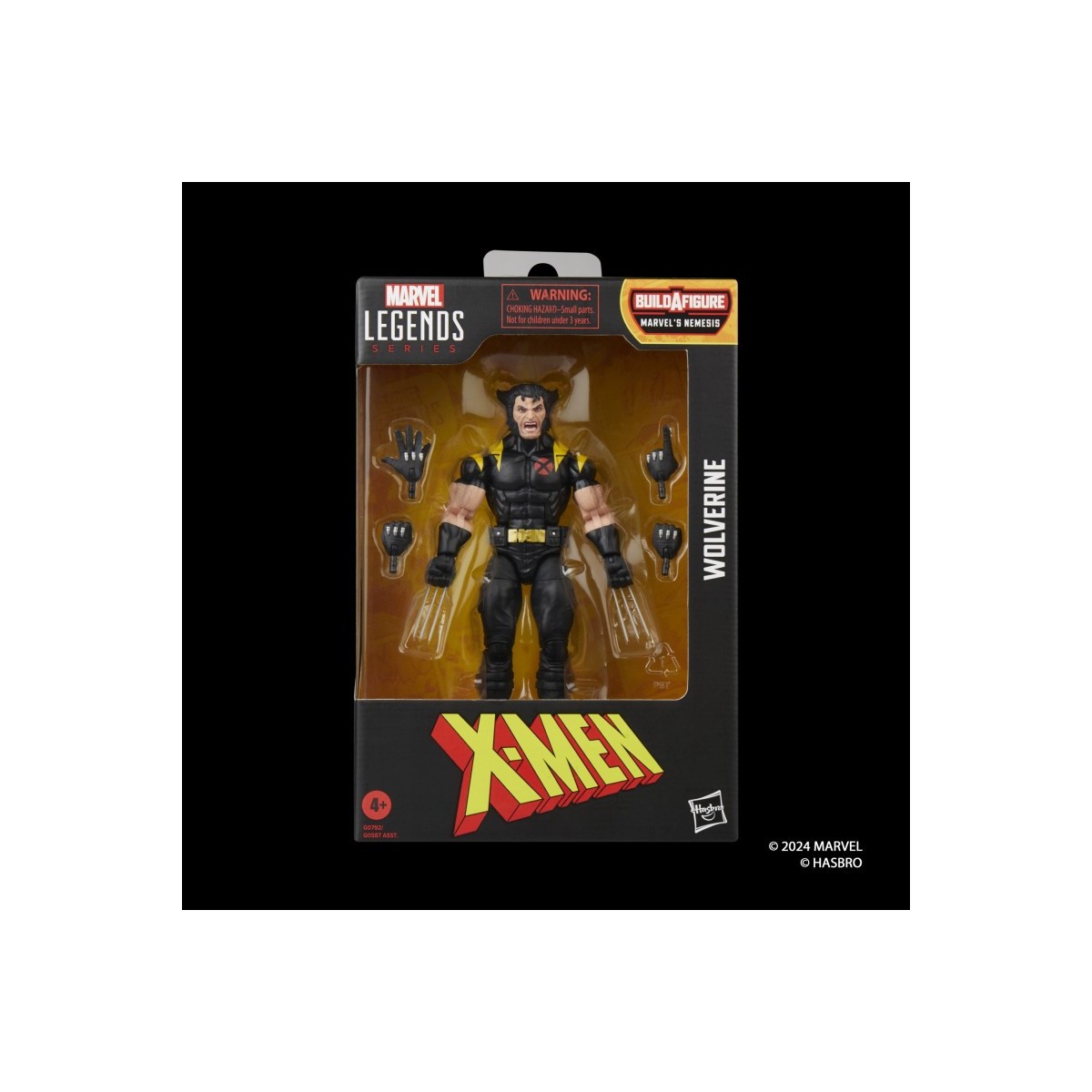 Hasbro Marvel Serie Leggende X-Men - Wolverine X-Treme X-Men - Onda Nemesis