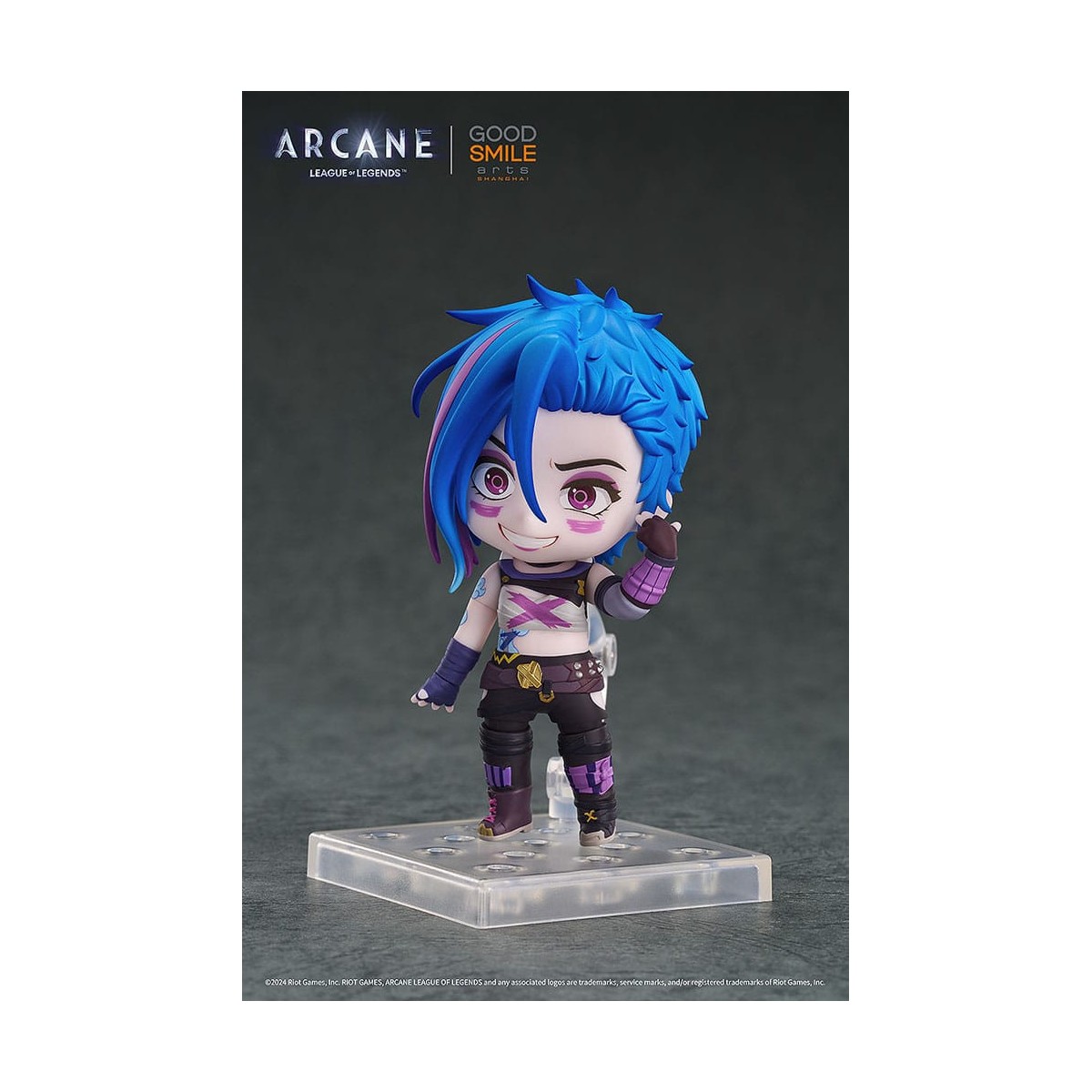 Azienda Good Smile - Nendoroid - Jinx - Versione arcana