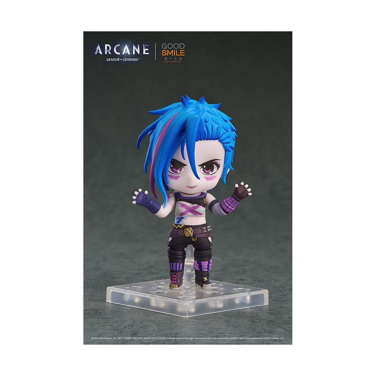 Azienda Good Smile - Nendoroid - Jinx - Versione arcana