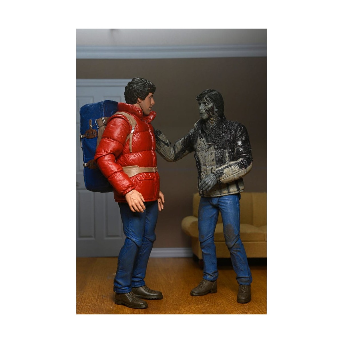 NECA - Jack e David - Il lupo mannaro di Londra - Un lupo mannaro americano a Londra