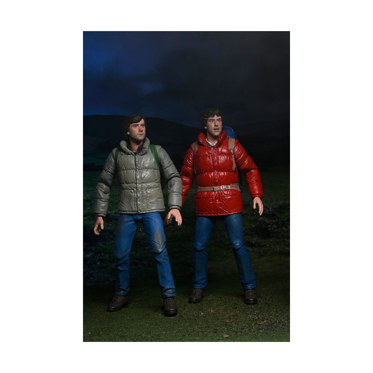 NECA - Jack e David - Il lupo mannaro di Londra - Un lupo mannaro americano a Londra