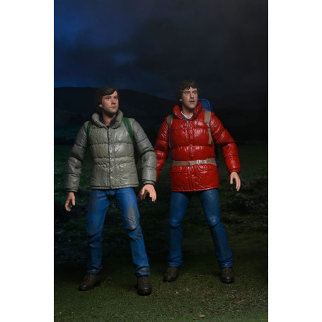 NECA - Jack e David - Il lupo mannaro di Londra - Un lupo mannaro americano a Londra