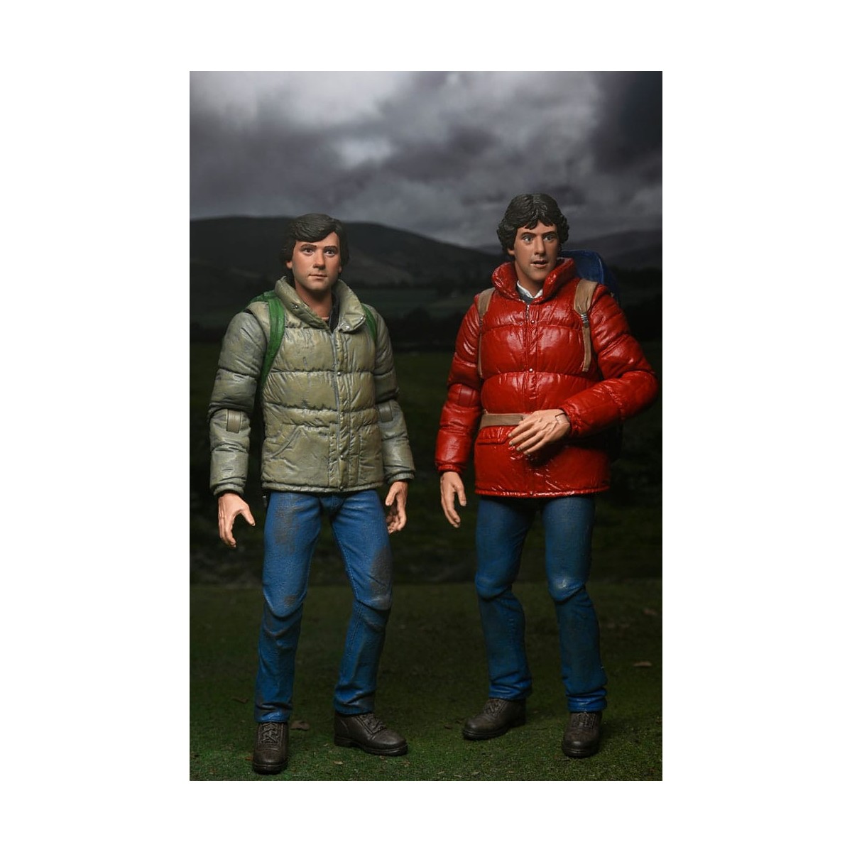 NECA - Jack e David - Il lupo mannaro di Londra - Un lupo mannaro americano a Londra