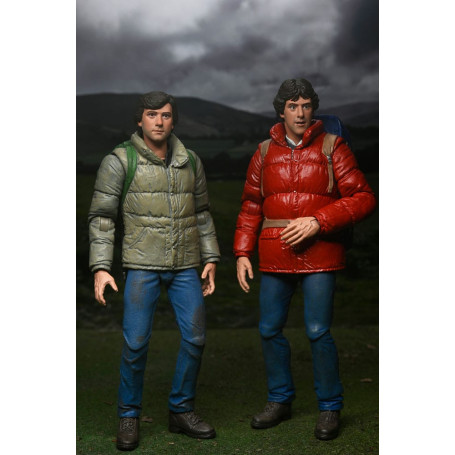 NECA - Jack e David - Il lupo mannaro di Londra - Un lupo mannaro americano a Londra