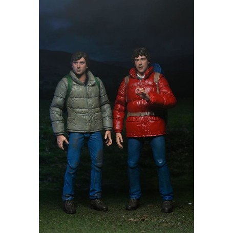 NECA - Jack e David - Il lupo mannaro di Londra - Un lupo mannaro americano a Londra