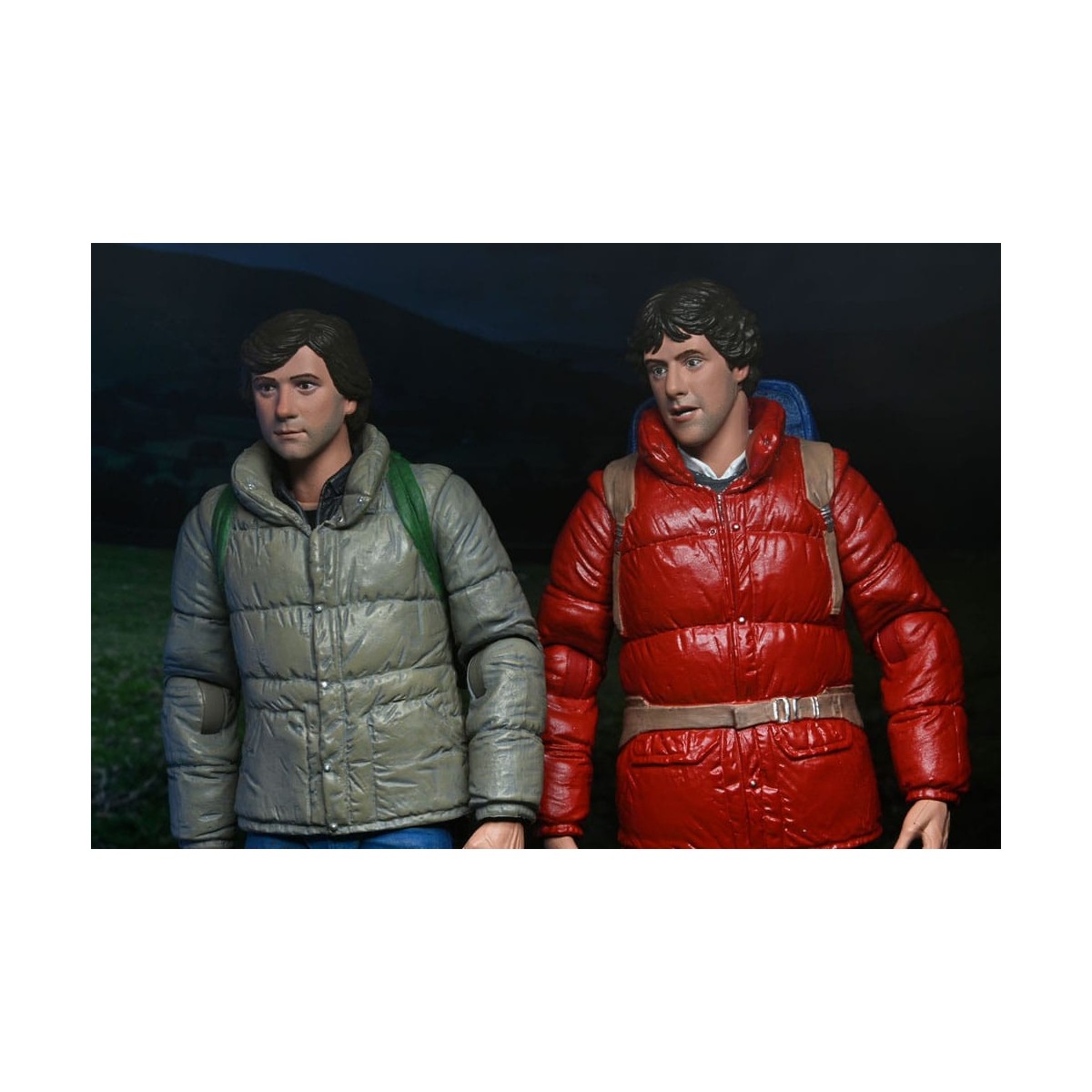 NECA - Jack e David - Il lupo mannaro di Londra - Un lupo mannaro americano a Londra