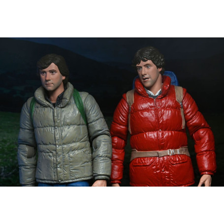 NECA - Jack e David - Il lupo mannaro di Londra - Un lupo mannaro americano a Londra