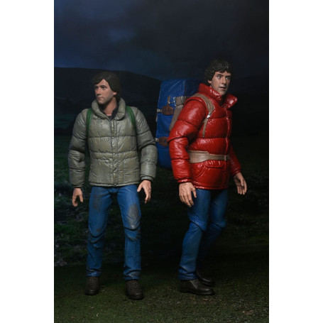 NECA - Jack e David - Il lupo mannaro di Londra - Un lupo mannaro americano a Londra