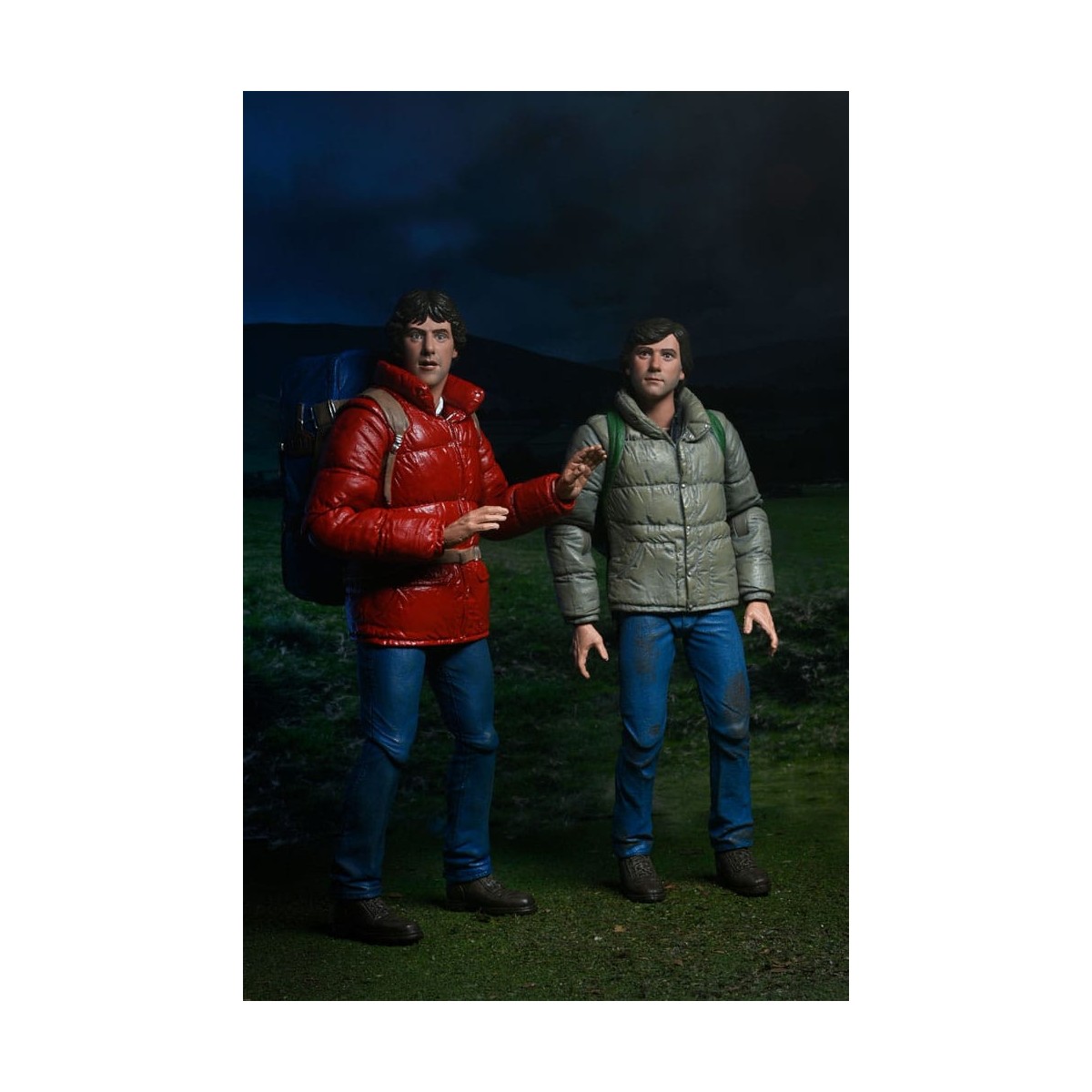 NECA - Jack e David - Il lupo mannaro di Londra - Un lupo mannaro americano a Londra