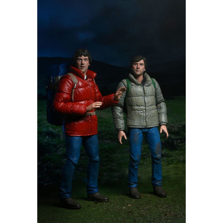 NECA - Jack e David - Il lupo mannaro di Londra - Un lupo mannaro americano a Londra