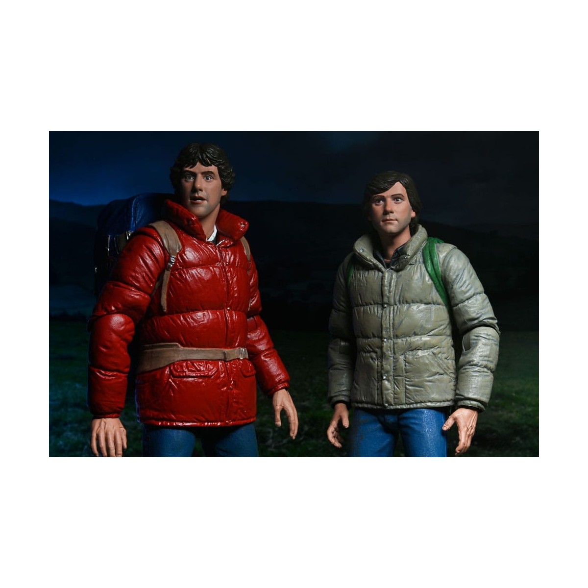 NECA - Jack e David - Il lupo mannaro di Londra - Un lupo mannaro americano a Londra