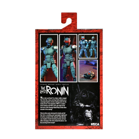 NECA - IDW Comics - Ultimate SYNJA PATROL BOT - L'ultimo Ronin - TMNT - Teenage Mutant Ninja Turtles