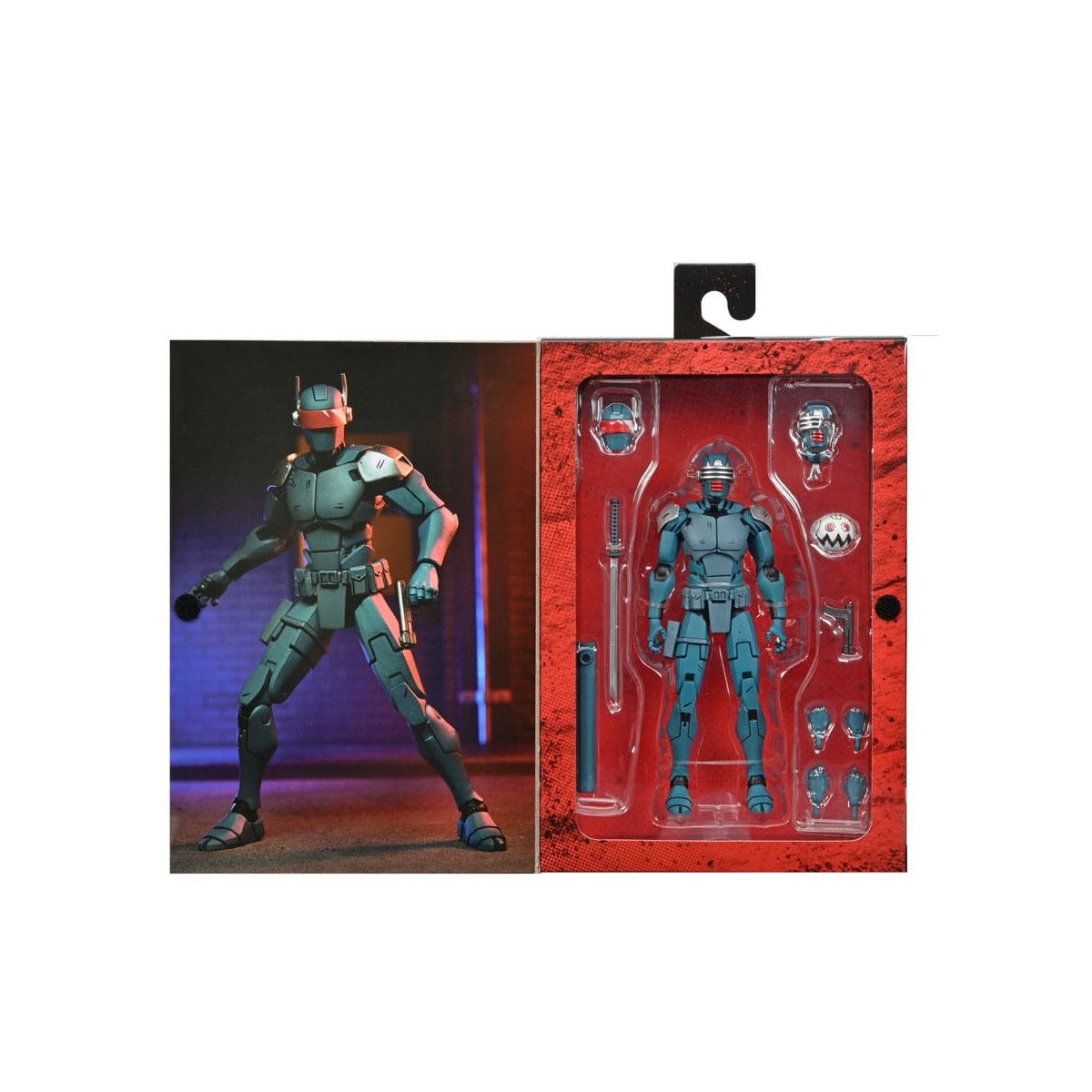 NECA - IDW Comics - Ultimate SYNJA PATROL BOT - L'ultimo Ronin - TMNT - Teenage Mutant Ninja Turtles
