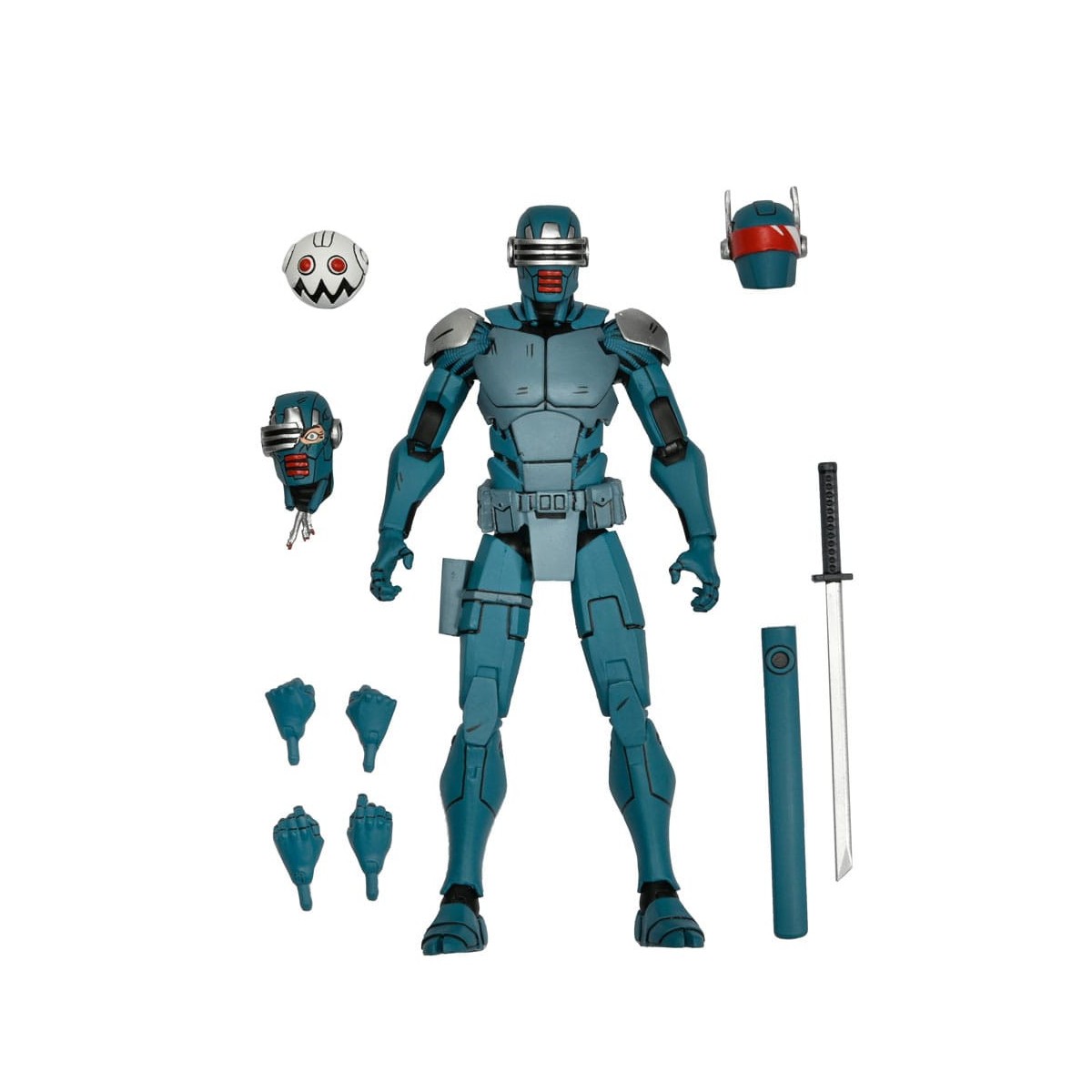 NECA - IDW Comics - Ultimate SYNJA PATROL BOT - L'ultimo Ronin - TMNT - Teenage Mutant Ninja Turtles