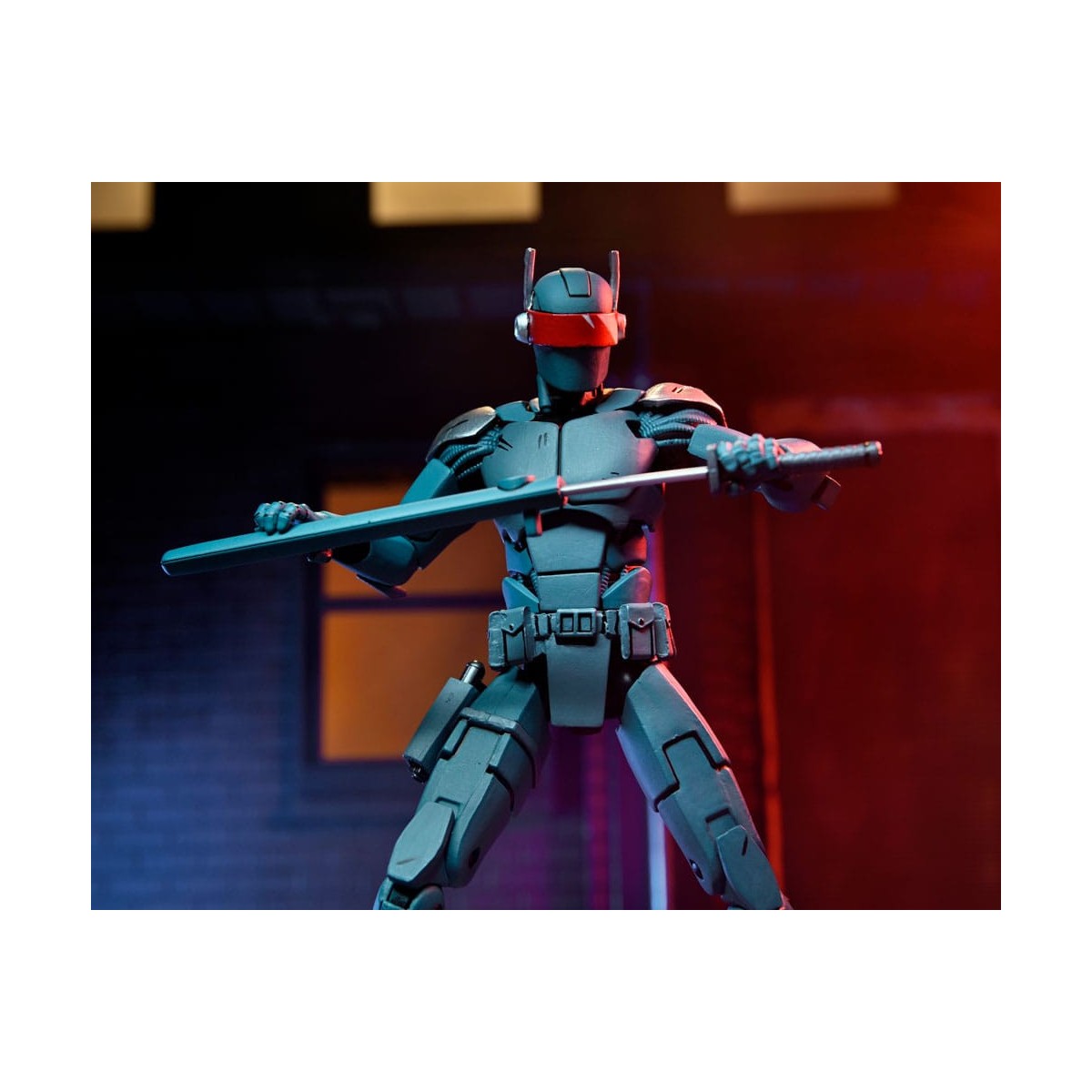 NECA - IDW Comics - Ultimate SYNJA PATROL BOT - L'ultimo Ronin - TMNT - Teenage Mutant Ninja Turtles
