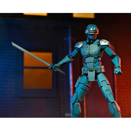 NECA - IDW Comics - Ultimate SYNJA PATROL BOT - L'ultimo Ronin - TMNT - Teenage Mutant Ninja Turtles