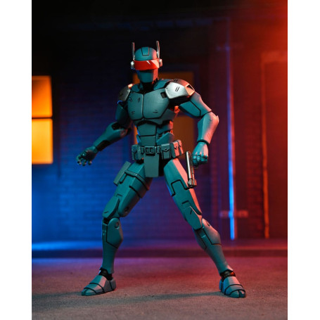 NECA - IDW Comics - Ultimate SYNJA PATROL BOT - L'ultimo Ronin - TMNT - Teenage Mutant Ninja Turtles