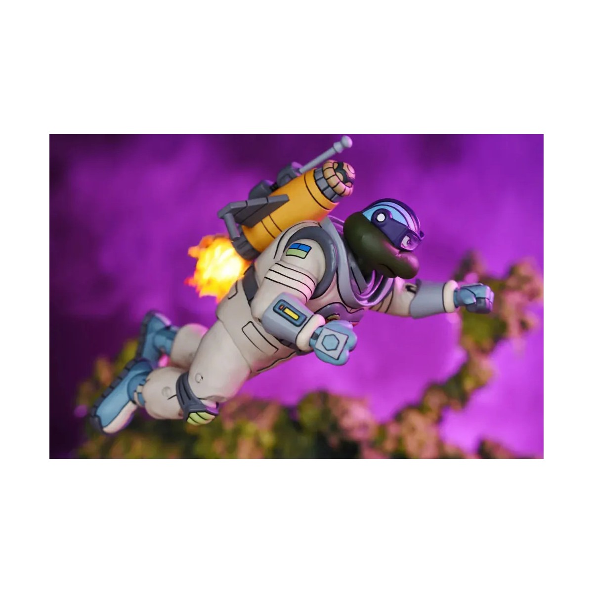 NECA - Avventura spaziale Donatello e avventura samurai Michelangelo - Cartone animato TMNT