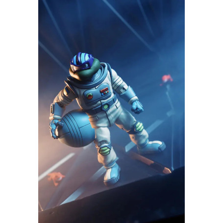NECA - Avventura spaziale Donatello e avventura samurai Michelangelo - Cartone animato TMNT
