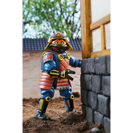 NECA - Avventura spaziale Donatello e avventura samurai Michelangelo - Cartone animato TMNT