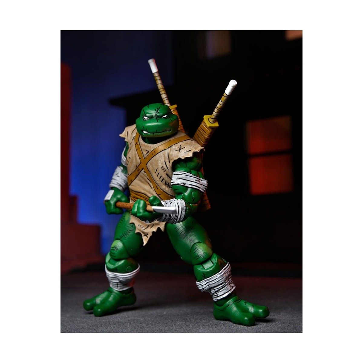 NECA - Mirage Comics Michelangelo il Vagabondo TMNT - Teenage Mutant Ninja Turtles