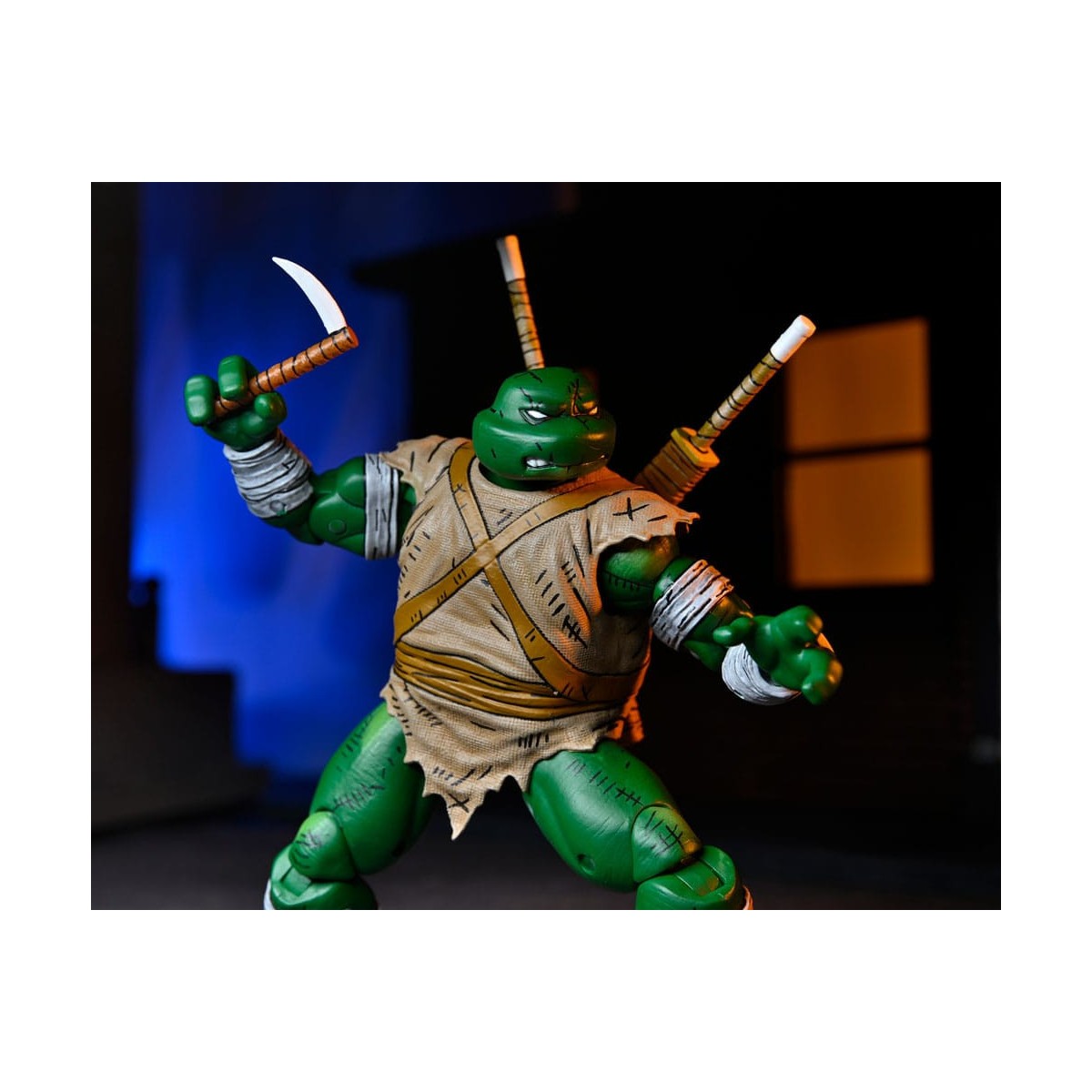 NECA - Mirage Comics Michelangelo il Vagabondo TMNT - Teenage Mutant Ninja Turtles