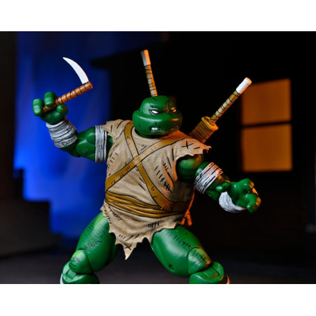 NECA - Mirage Comics Michelangelo il Vagabondo TMNT - Teenage Mutant Ninja Turtles