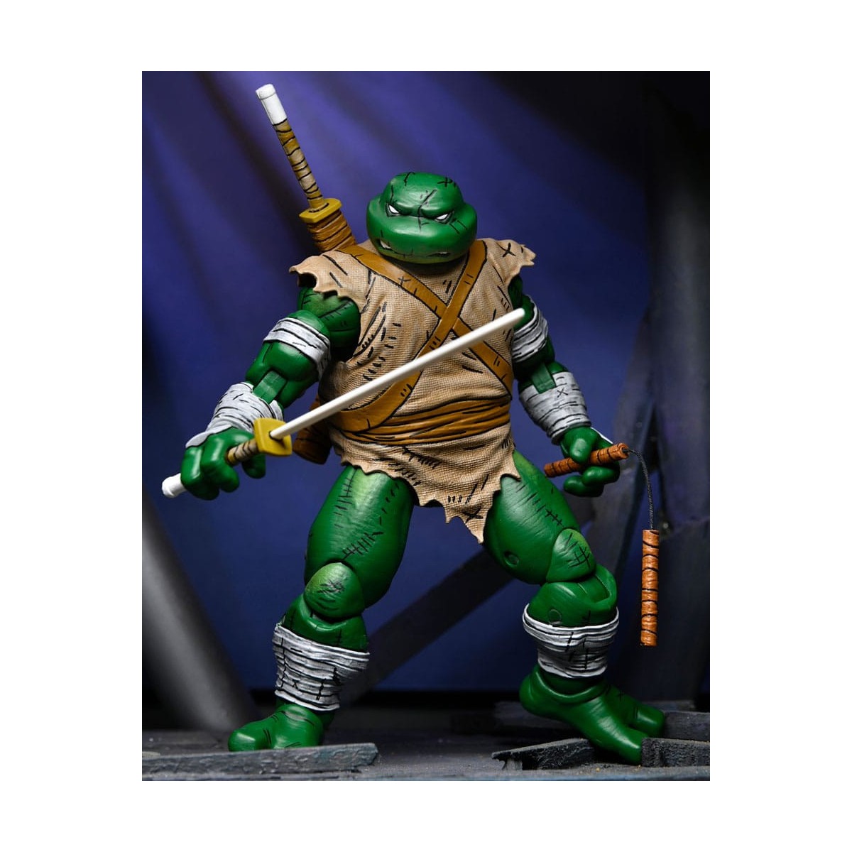 NECA - Mirage Comics Michelangelo il Vagabondo TMNT - Teenage Mutant Ninja Turtles