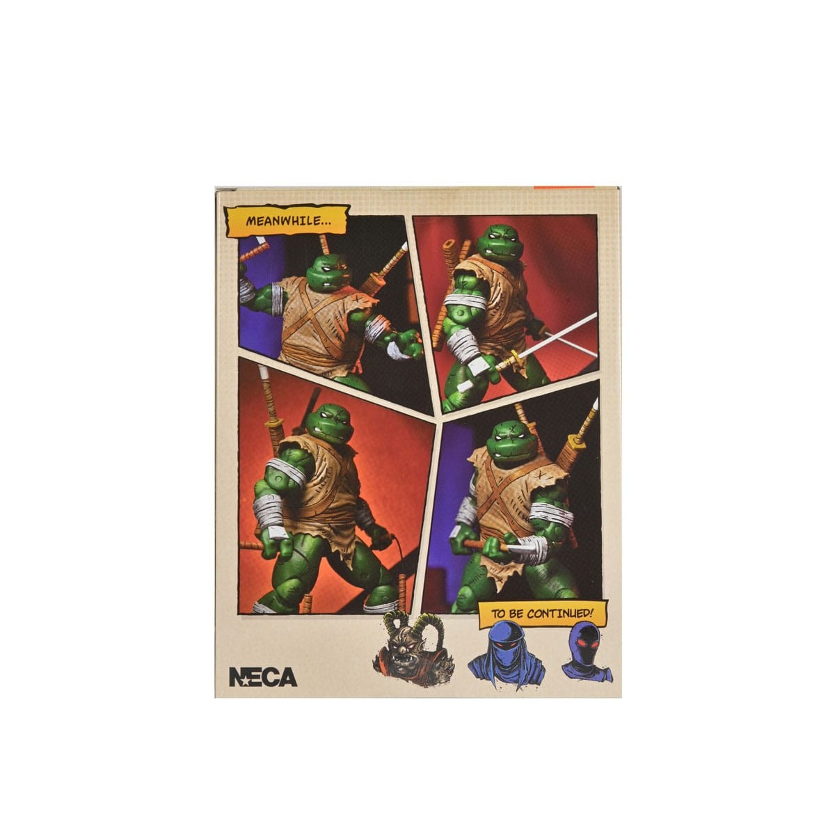 NECA - Mirage Comics Michelangelo il Vagabondo TMNT - Teenage Mutant Ninja Turtles