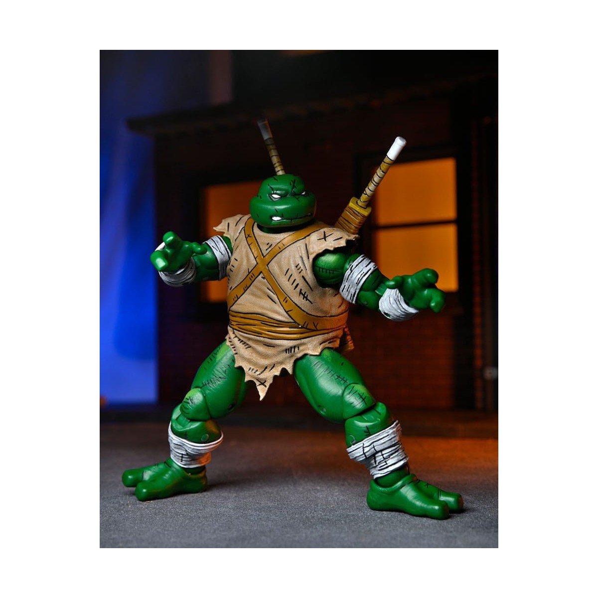 NECA - Mirage Comics Michelangelo il Vagabondo TMNT - Teenage Mutant Ninja Turtles