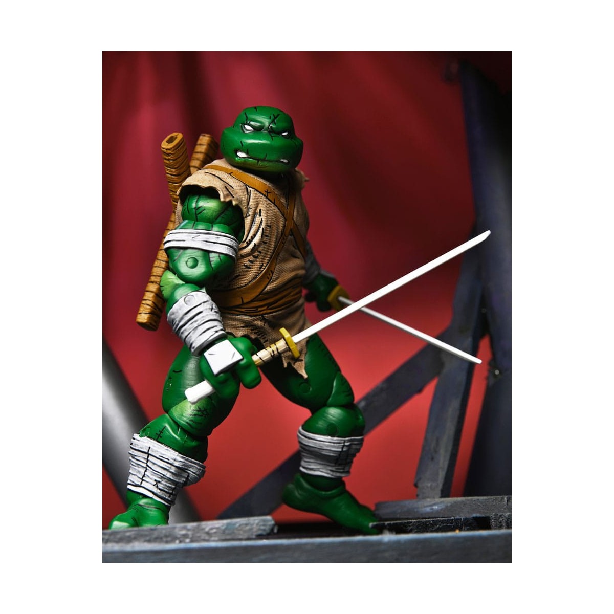 NECA - Mirage Comics Michelangelo il Vagabondo TMNT - Teenage Mutant Ninja Turtles