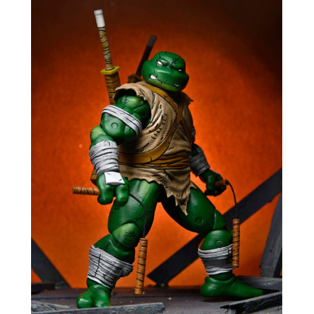NECA - Mirage Comics Michelangelo il Vagabondo TMNT - Teenage Mutant Ninja Turtles
