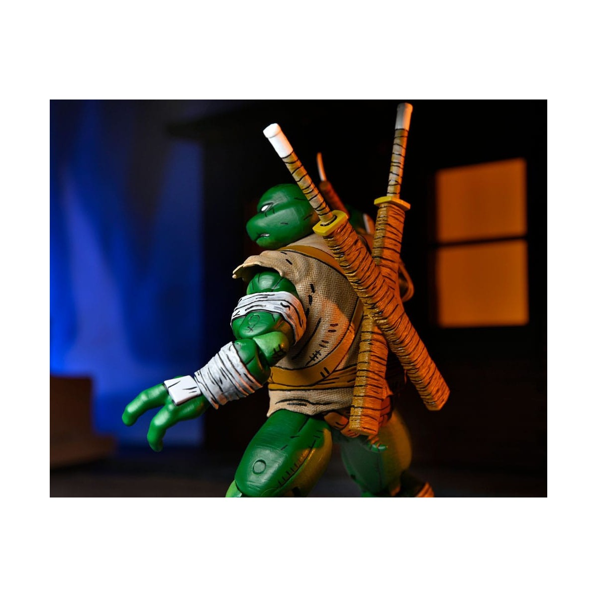 NECA - Mirage Comics Michelangelo il Vagabondo TMNT - Teenage Mutant Ninja Turtles
