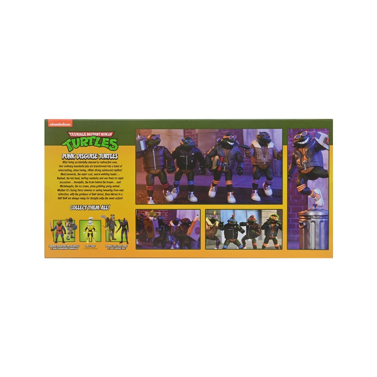 NECA - Tartarughe Punk 4 Pack - Cartone animato TMNT