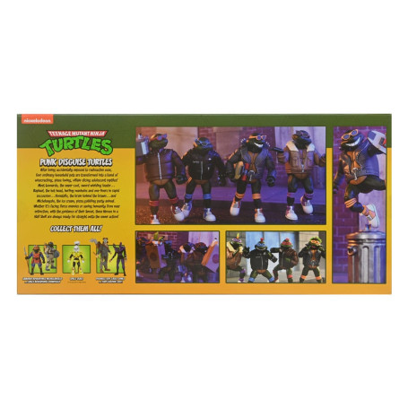 NECA - Tartarughe Punk 4 Pack - Cartone animato TMNT