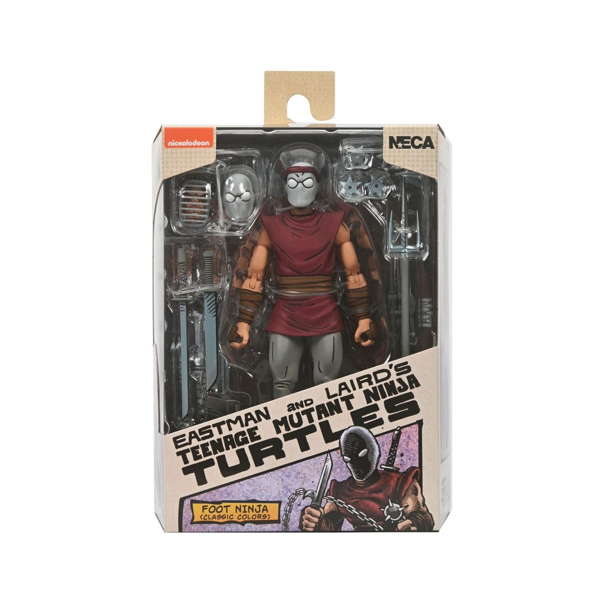 NECA - Mirage Comics - FOOT NINJA Colori Classici - TMNT - Teenage Mutant Ninja Turtles