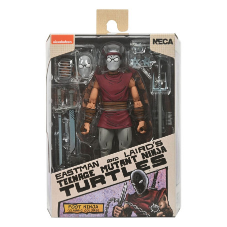 NECA - Mirage Comics - FOOT NINJA Colori Classici - TMNT - Teenage Mutant Ninja Turtles