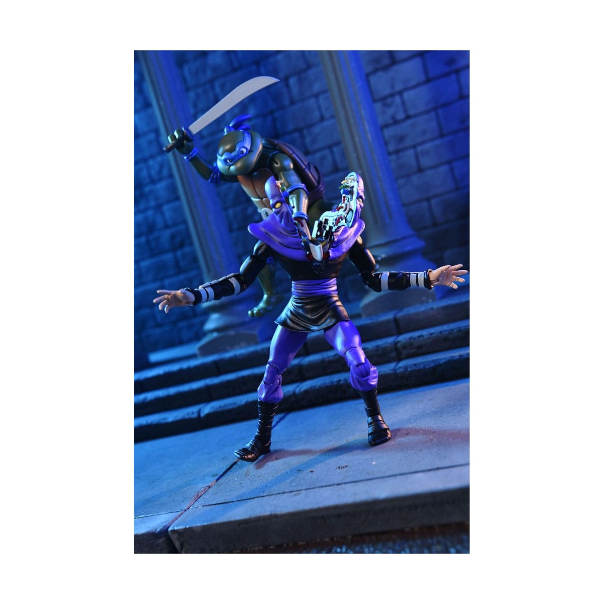 NECA - Tuta da lavoro Casey Jones e Soldato a Piedi Spaccati - Cartone animato TMNT