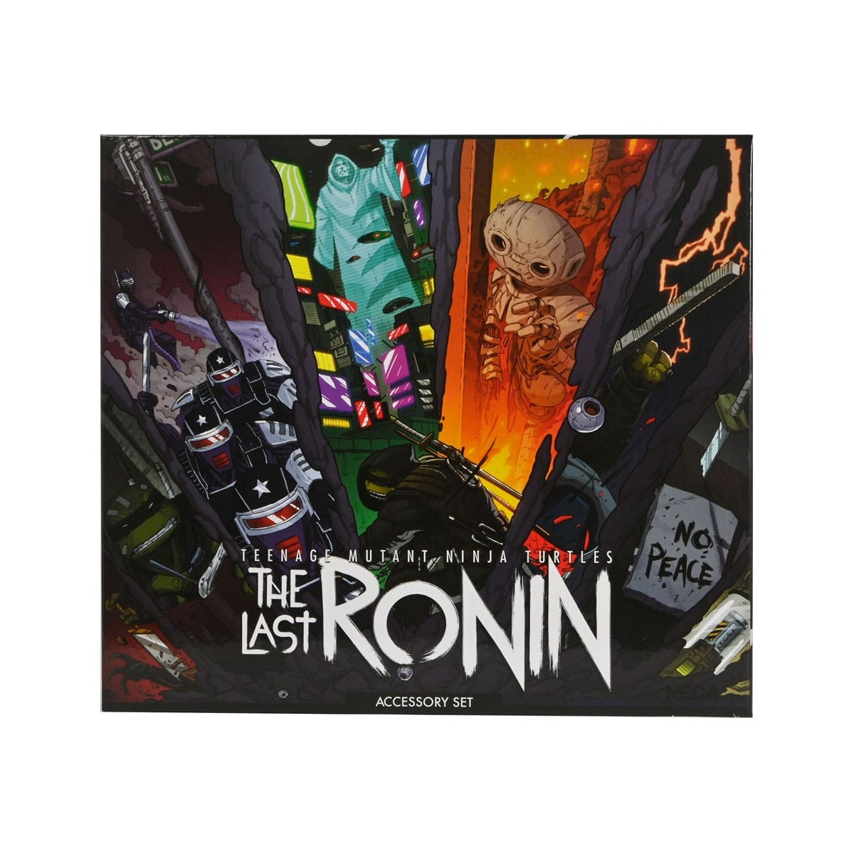 NECA - IDW Comics L'ultimo Ronin - Pacchetto accessori TMNT - Teenage Mutant Ninja Turtles