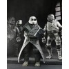 NECA - Confezione 4 figurine Turtles Black & White - Universal Monsters x TMNT