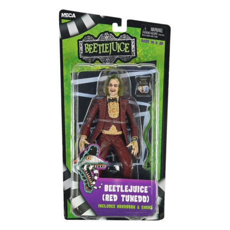 Neca BeetleJuice 1988 - Beetlejuice Smoking rosso