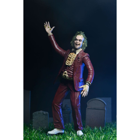 Neca BeetleJuice 1988 - Beetlejuice Smoking rosso