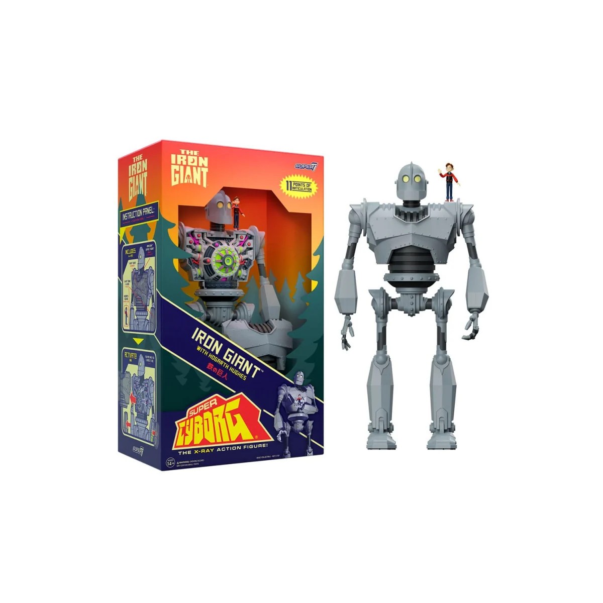 Super 7 - Le Géant de Fer - Super Cyborg Iron Giant - Full Color