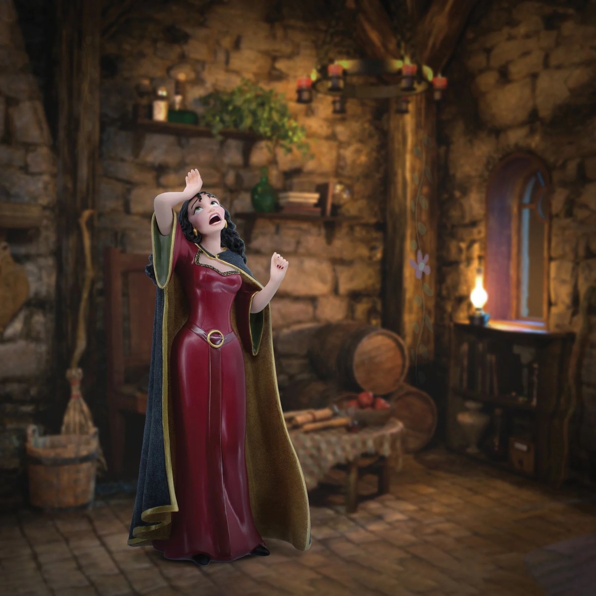 Enesco - Mere Gothel - Rapunzel - Collezione Disney Showcase