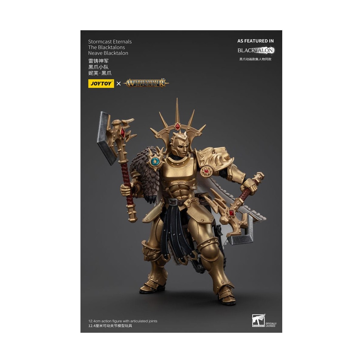 JoyToy - Stormcast Eternals The Blacktalons - Neave Blacktalon 1/18 - Warhammer Age of Sigmar