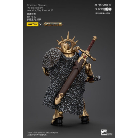 JoyToy - Stormcast Eternals The Blacktalons - Hendrick Il Lupo d'Argento 1/18 - Warhammer Age of Sigmar